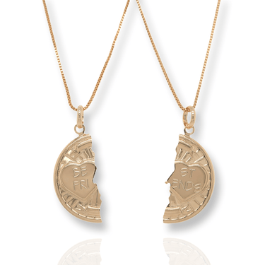 Gold Best Friend Necklaces